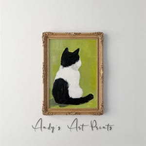 Cat digital wall art Gift Printable Digital Download Animals kitty Lover feline Print at home kitten poster instant download painting