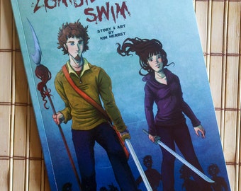 Zombies Can't Swim - Signed 40 page COMIC