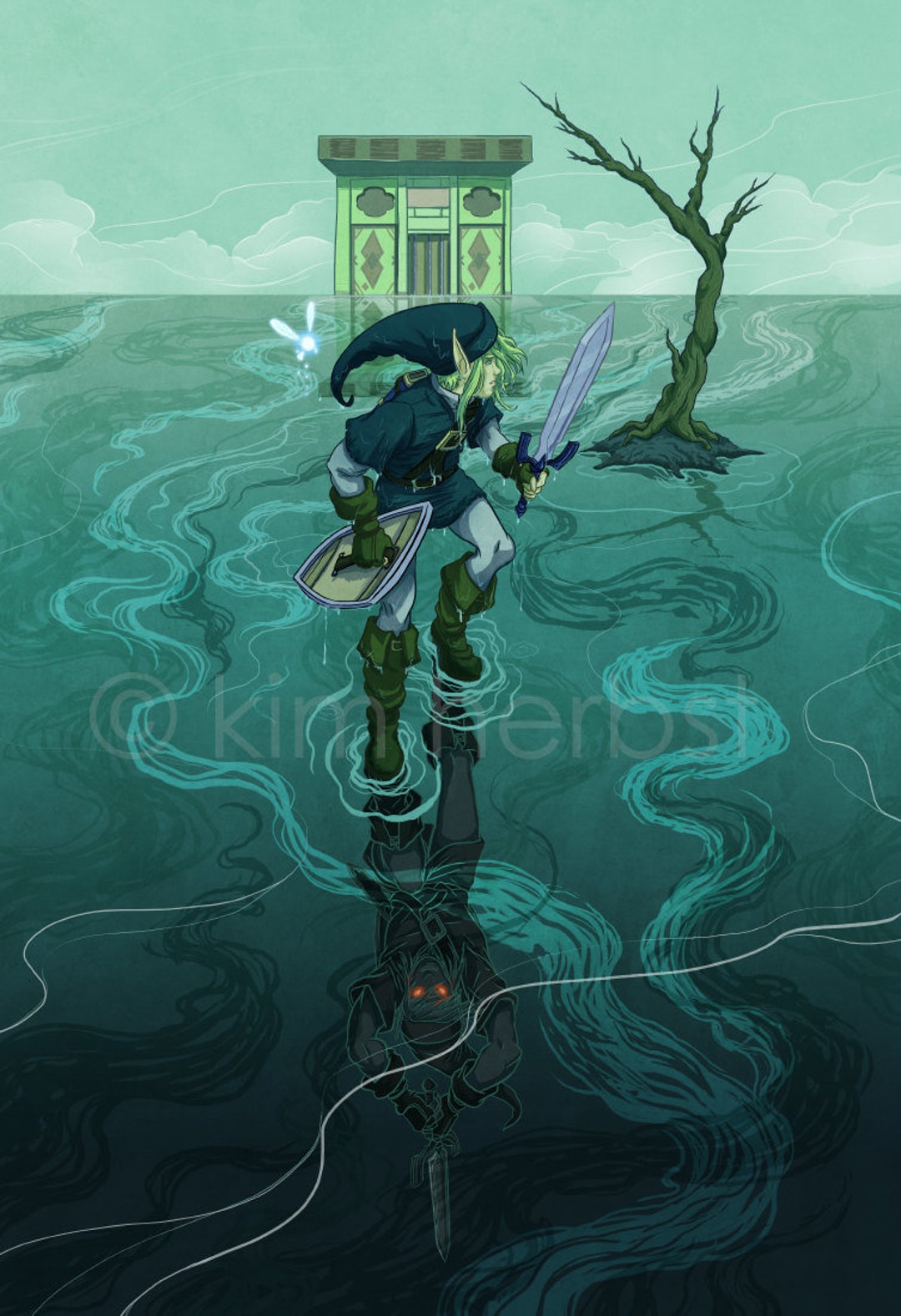 Fanart Friday: Dark Link - Zelda Universe