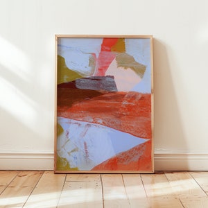Coffee Shop, Abstract Painting by Ashley Cordes | Fine Art Print