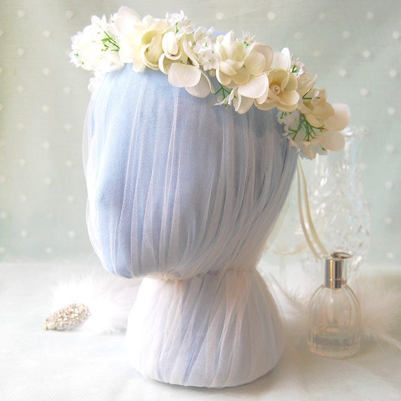 bridal flower headdress