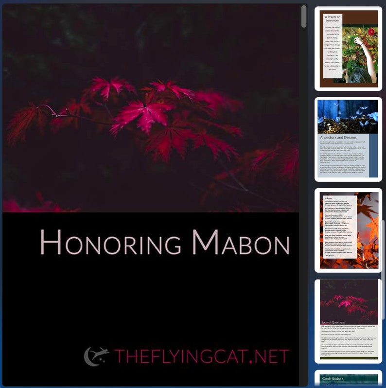 Honoring Mabon E-Zine image 6