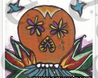 Sugar Skull Sticker