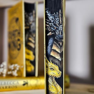 Fourth Wing | Fore-Edge Painting | Made to order | Read the description
