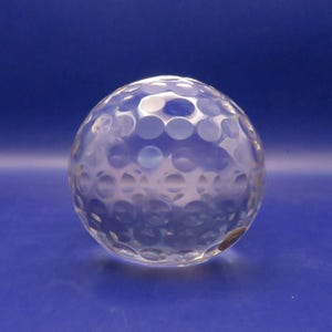 CRYSTAL GOLF BALL Paper weight