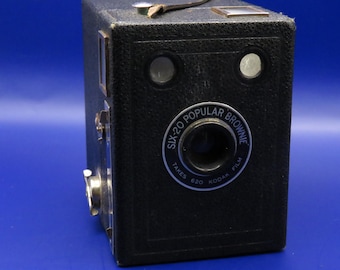 コダック Six-20 ブローニーカメラ モデルB – ヴィンテージボックス