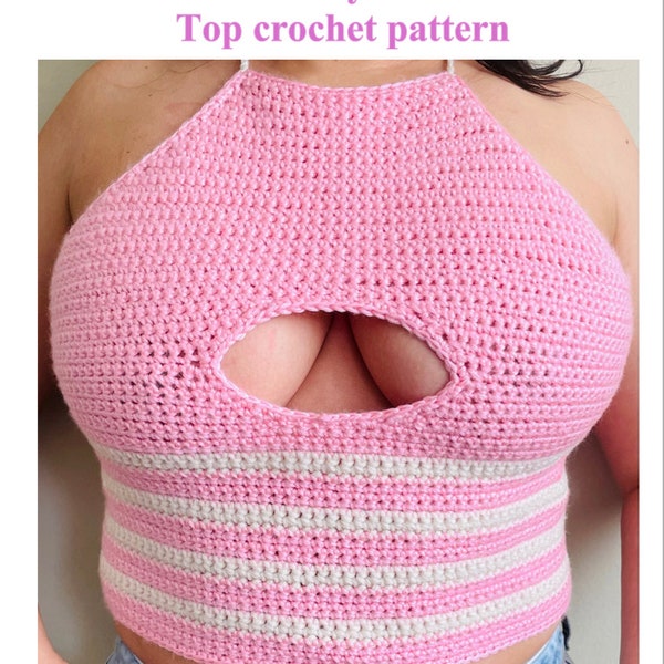 Pattern: Top Crochet Pattern-PinkSeaLady