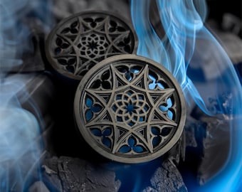 Gothic Rose - Handmade Ear Plugs | Medical resin 3D printing | Pair of Hand-Crafted Gauges Earrings | Mystery Season Ear Jewelry