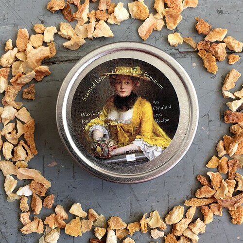 18th Century Lemon Flower Pomatum Hair Pomade Beeswax Hair - Etsy Singapore 18th Century Lemon Flower Pomatum Hair Pomade Beeswax Hair - Etsy Singapore