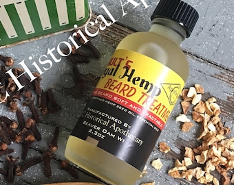 Winter Royal Hemp Beard Oil: Sandalwood Citrus Scent - T.S. Schult's Rugged Man