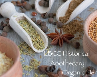Organic Apothecary Herbs: Rose, Jasmine, Marjoram (1/4 Cup)