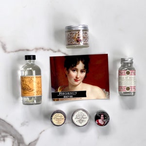 Regency Beauty Boxed Starter Gift Set Historical Makeup Beauty, Natural Makeup Gift Set Natural Skin Care Makeup Earth Friendly