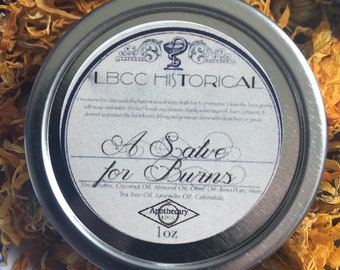 Summertime Ouch Salve: Lavender, Calendula, Tea Tree Oil - 1oz Tin