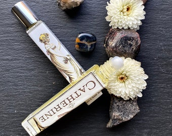 Vegan Catherine Morland Perfume Oil: Jane Austen Northanger Abbey, Pisces Zodiac