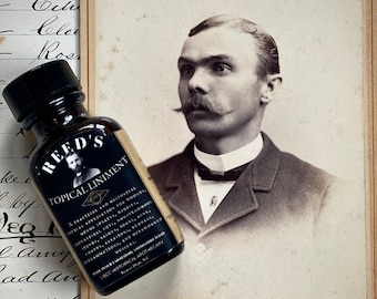 Reed's Topical Liniment Wounds, Bruises, Acne, Chaps, Abrasions, Sore Muscles Natural Skin Healing 1881 Wound Tincture LBCC