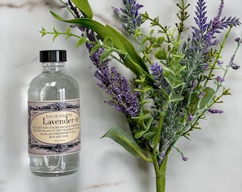 Vegan Lavender Water: Natural Room & Linen Spray (4oz)
