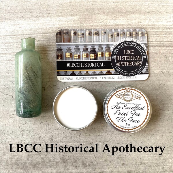 An Excellent Paint for the Face ~ Historical Foundation ~ Natural Primer  Natural Foundation ~ Natural Cover Up  Vintage Makeup
