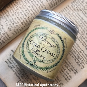 1772 Cold Cream Fleur D'oranger Toilette De Flora Crème Pour Le Corps Soins De La Peau Naturels Nettoyant Naturel Hydratant Démaquillant Naturel