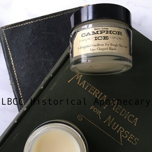 Victorian Camphor Ice Hand Cream: 1901 Historical Formula