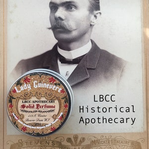 Vegan Solid Perfume: Lady Guinevere, Spicy Clove Scent