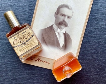 VEGAN 1889 Superior Bay Rum- Original Recipe- Great Gift For Him  Historical Guy Gift- Vegan Friendly