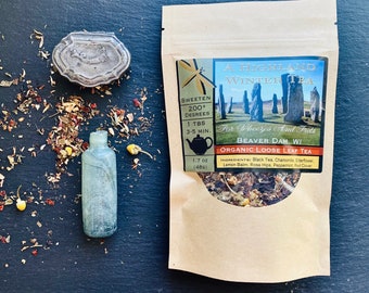 Vegan Organic Outlander Tea-  A Highland Winter Tea, Sniffles,  Organic Loose Leaf Tea, Standing Stones Tea