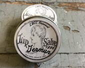 Lemon Lip Balm, 1896 German Lip Salve, Victorian Salve, Moisturizing Lip balm, Cocoa Butter Lip Balm, Sensitive Skin, Historical Apothecary