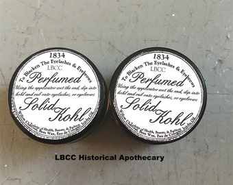1834 Perfumed Solid Kohl To Blacken the Eyelashes and Eyebrows