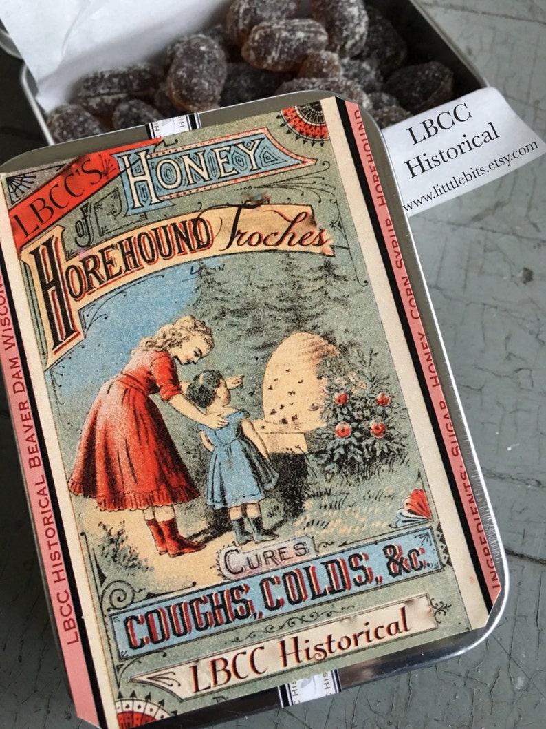 Historical Horehound Lozenges Troches Candies Etsy