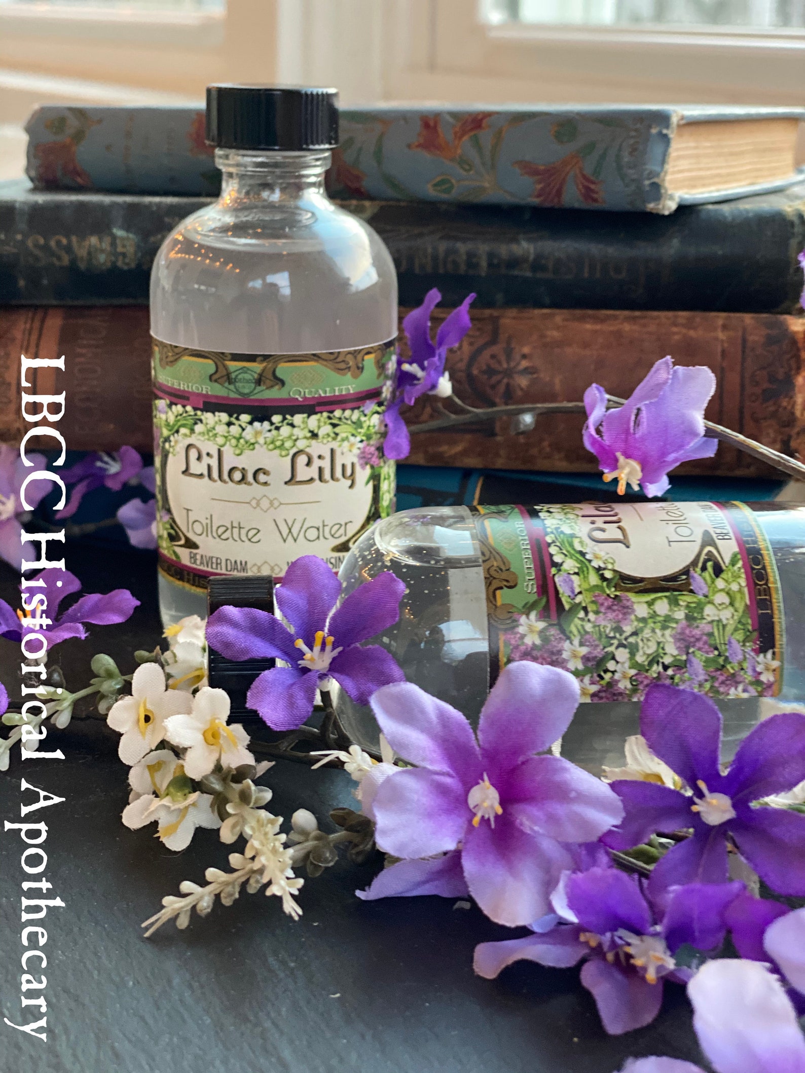 Vegan Lily & Lilac Toilet Water 1920 1930 Art Deco Room Spray Etsy