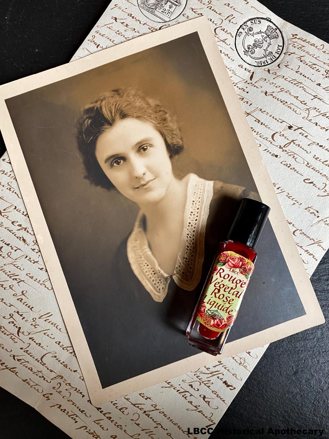 1922 Rose Liquid Rouge: Vintage Flapper Lip & Cheek Stain - Etsy