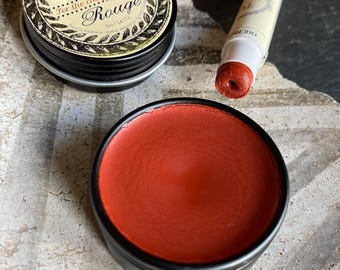 Solid Turkish Rouge: Historical Lip & Cheek Tint, Natural Makeup