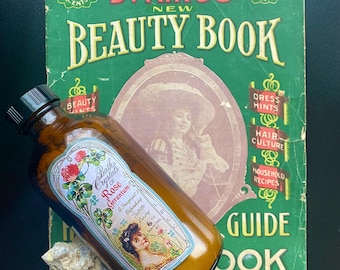 Historical Recipe Victorian Bath Powder Rose Geranium (6oz)