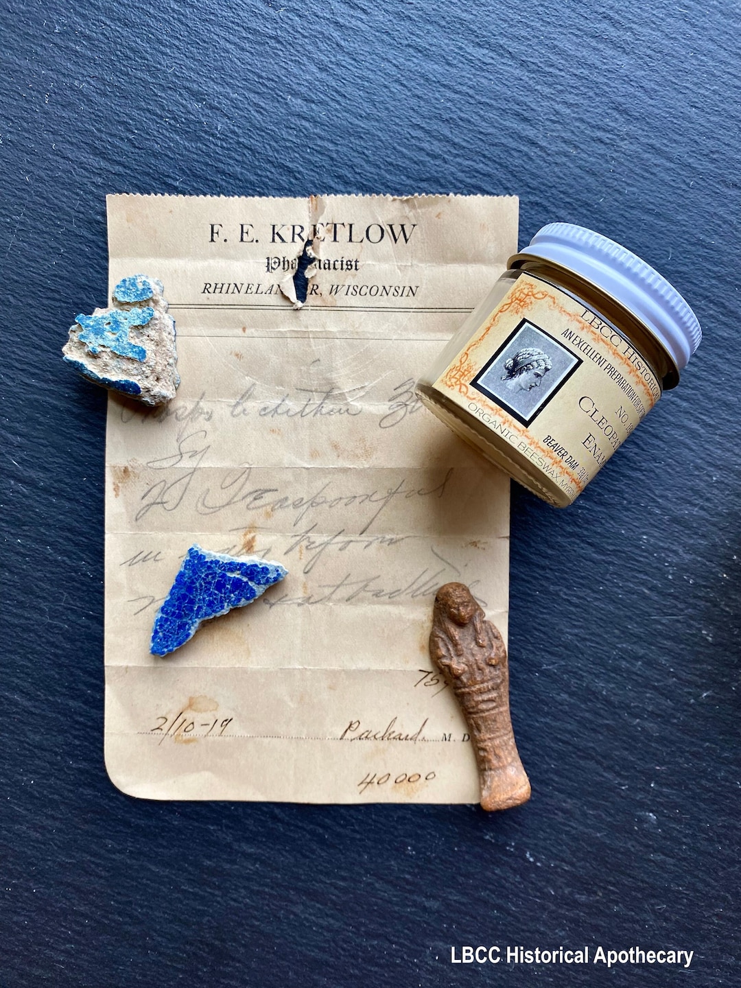 1896 Cleopatra's Enamel Softening Skin Hands, Arms, Natural Myrrh Cream