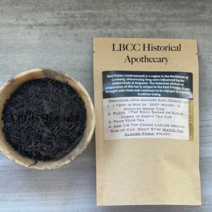 Traditional East Frisian Tea Organic Black Tea Historical Tea Blend Organic Tea Blend LBCC Historical Apothecary image 5