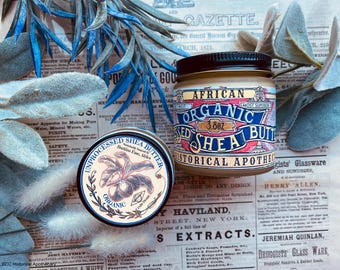 Organic Unrefined Shea Butter: Fair Trade Moisturizer