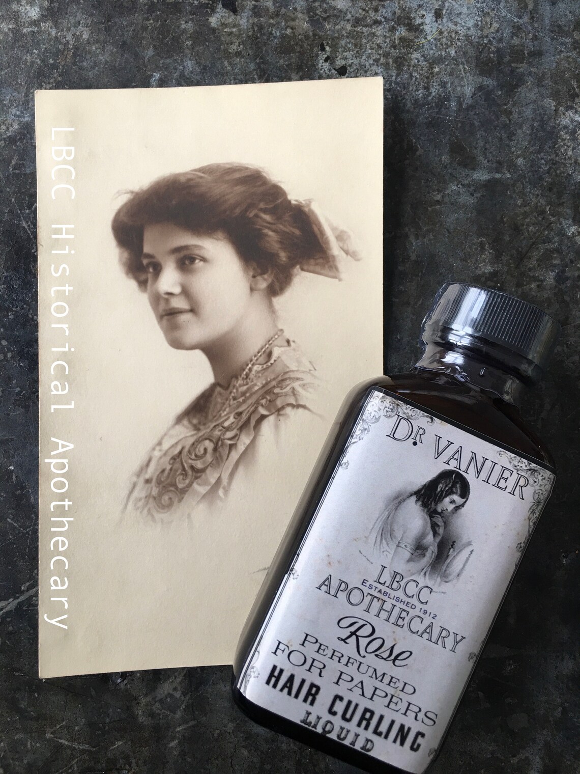 1912 Perfumed Rose Hair Curling Liquid Curl Paper Rag Curl Etsy