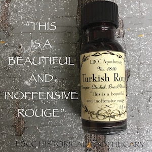 Vegan 1810 Turkish Rouge Lip & Cheek Stain Natural Blush Natural Lip Stain Cheek Stain, Nail Stain, Fairy Tale Makeup, Romantic