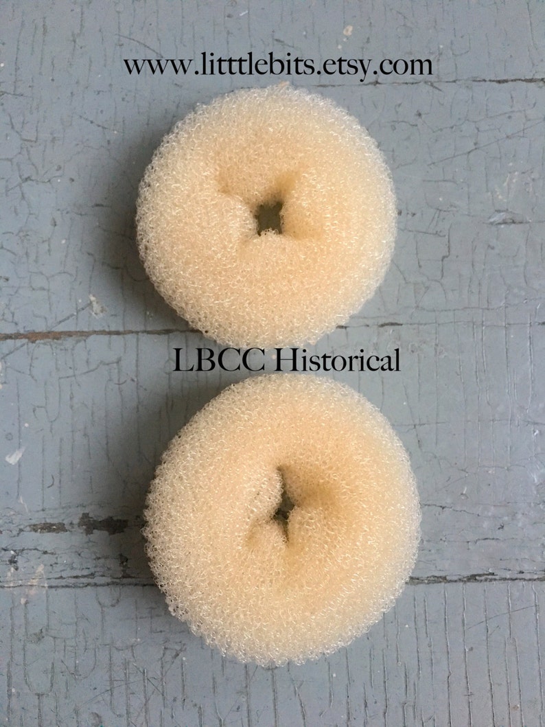 Historical Hair Helper the Better Bun Blond Hair Support Hair Etsy