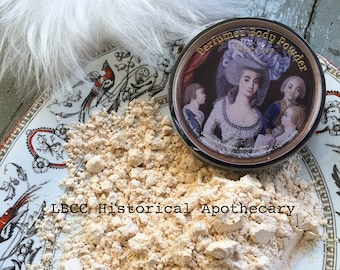 Vegan Spiced Perfumed Body Powder 1772: Talc-Free, Natural Deodorant