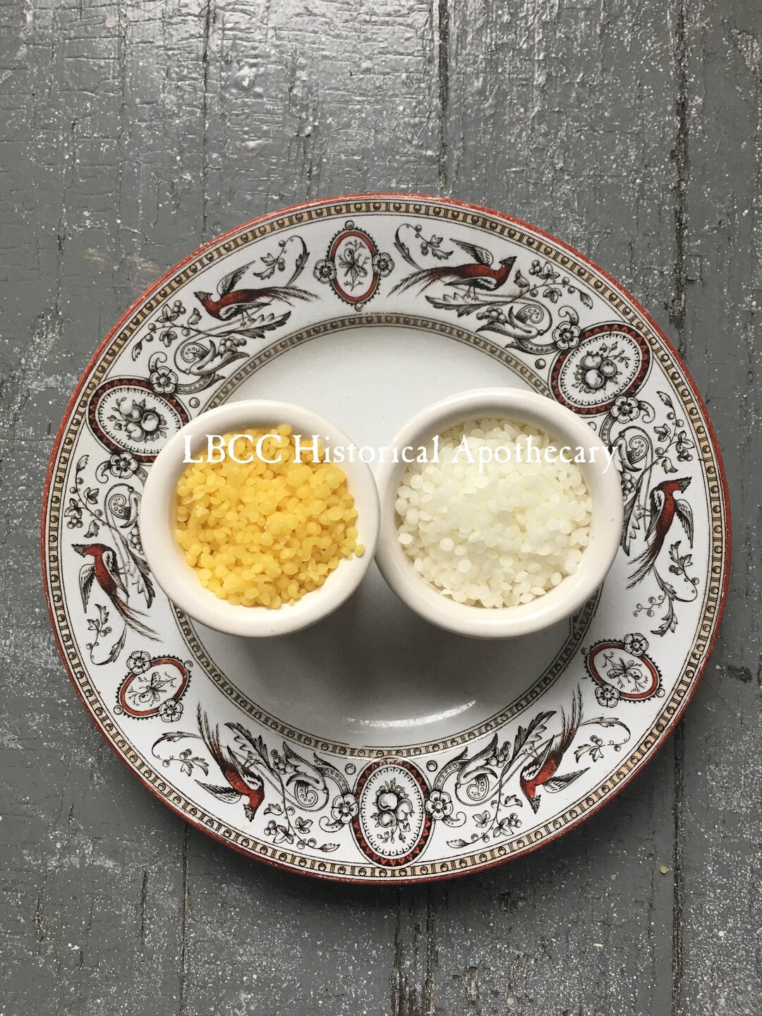 Historical Apothecary Organic Yellow or White Beeswax Pure 100 Natural