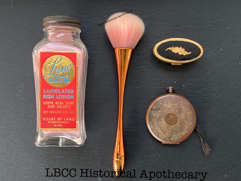 Vintage Makeup Powder Brush 1920s Old Hollywood Makeup Brush Etsy