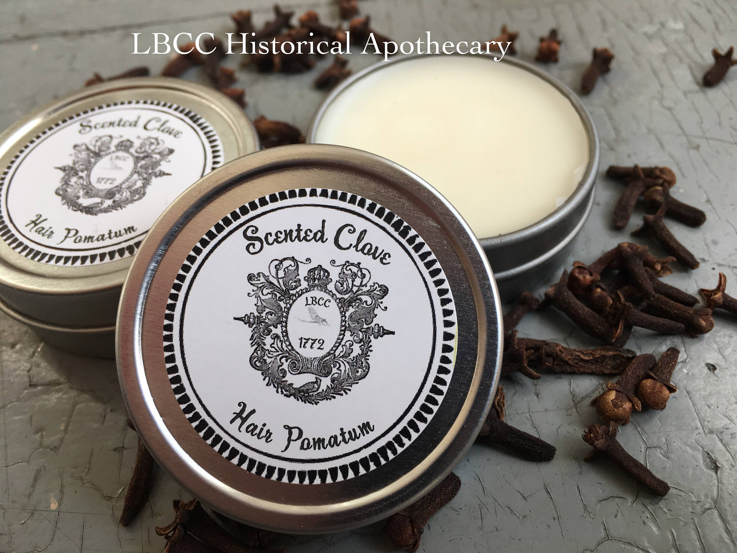 18th Century Clove Pomatum Pomade Historical label Organic ...