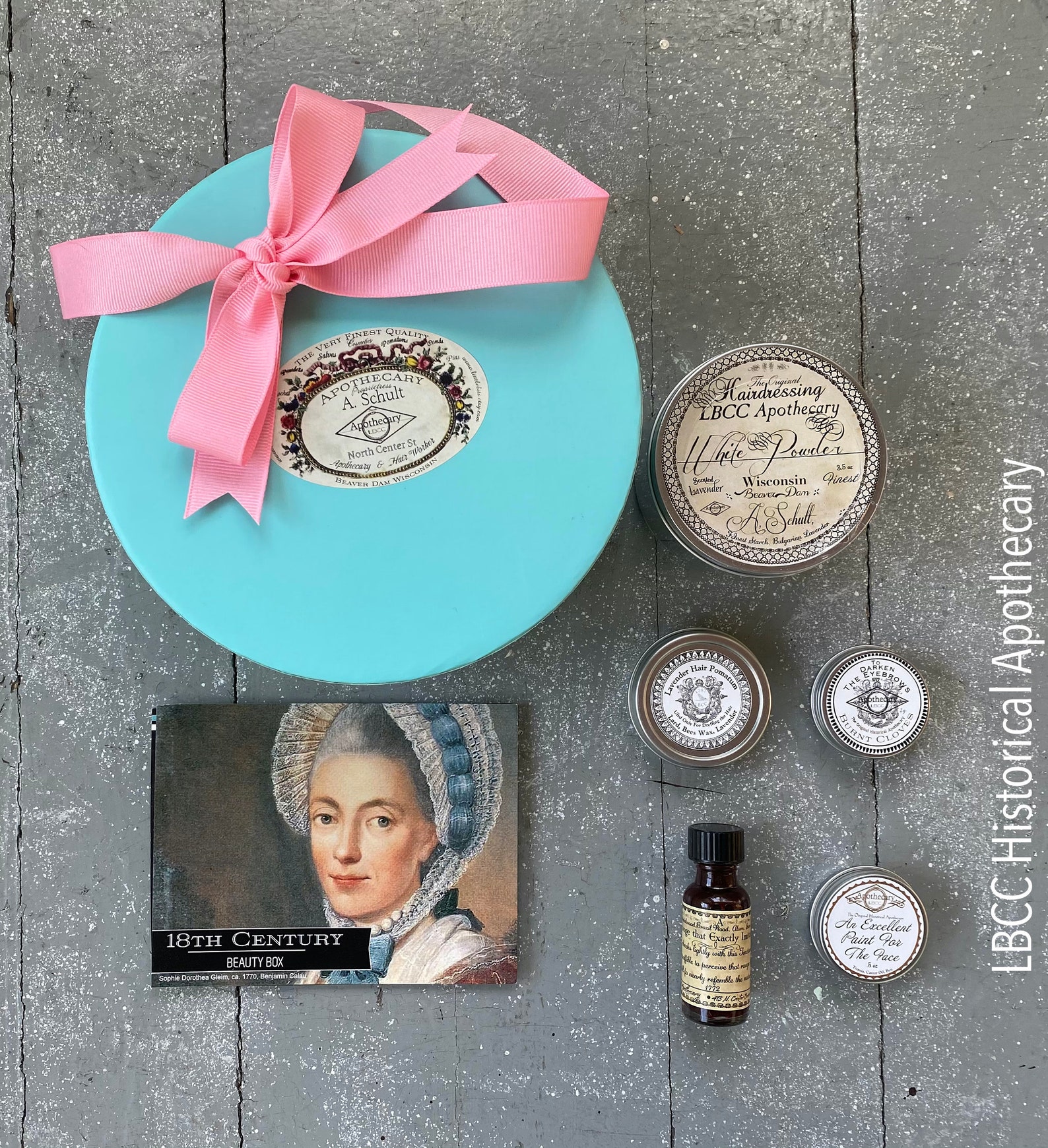 18th Century Boxed Starter Set Gift Historical Gift Marie Etsy