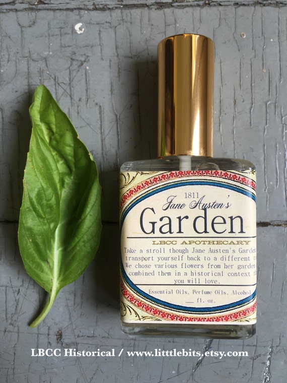 Vegan Jane Austen's Garden Jane's Personal Garden Botanical Perfume, Garden  Perfume, Herbal Perfume, Literary Perfume