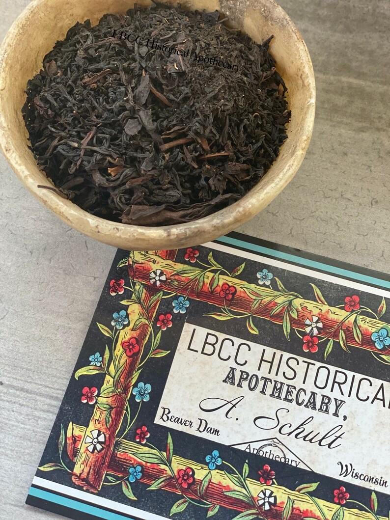 Traditional East Frisian Tea Organic Black Tea Historical Tea Blend Organic Tea Blend LBCC Historical Apothecary image 6