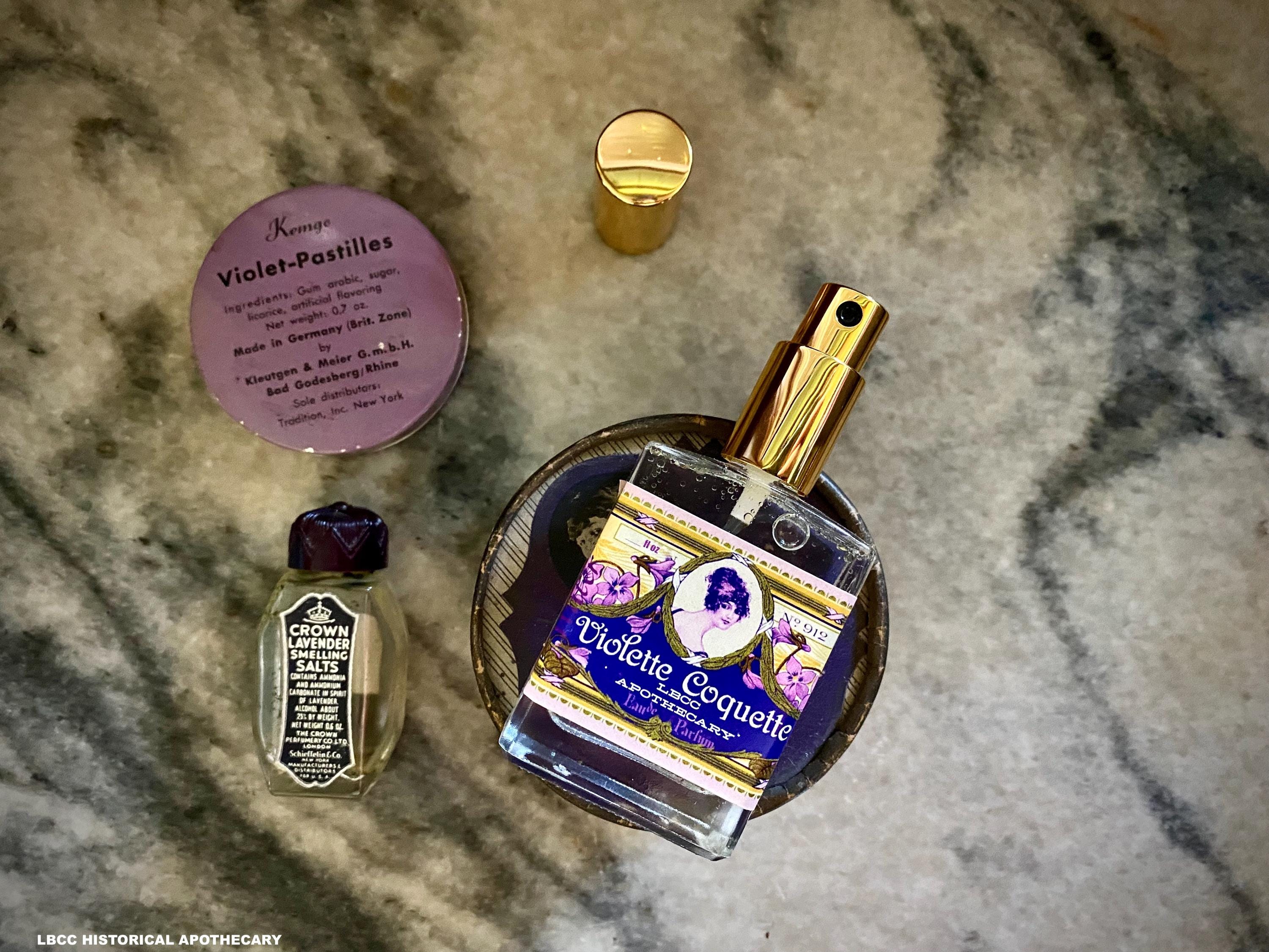 1920s Violette Coquette Eau De Parfum: Vegan Spring Violet Perfume