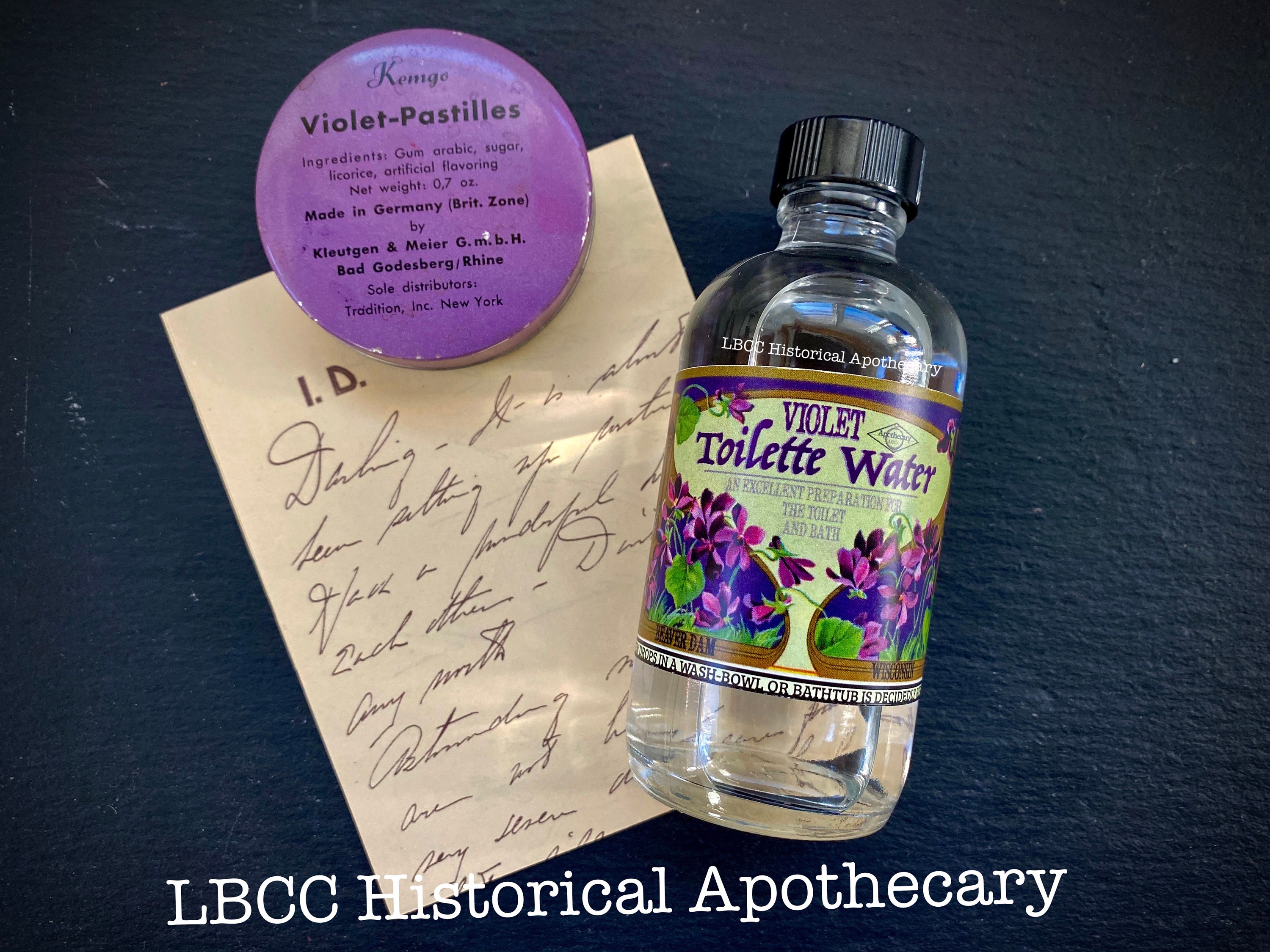 Edwardian Vegan Violet Perfume: Downton Abbey Flapper Scent