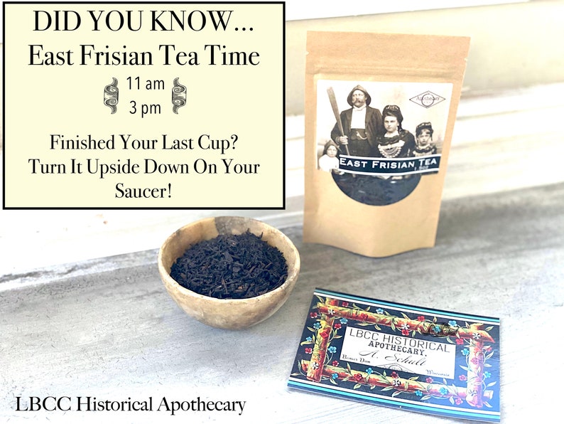 Traditional East Frisian Tea Organic Black Tea Historical Tea Blend Organic Tea Blend LBCC Historical Apothecary image 3