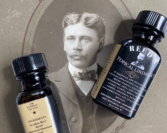 Winter VEGAN Reed's Topical Liniment ~ Natural Skin Help ~ 1881 Recipe ~ Tincture